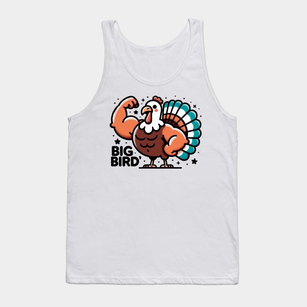 Big Bird- Thanksgiving Tank Top by sharukhdesign